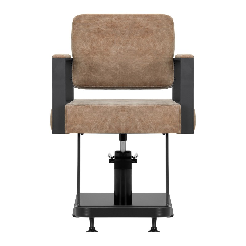 Gabbiano fotel fryzjerski Modena old brązowy -Meble fryzjerskie- 